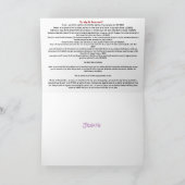 ゴスペルメッセージ付きクリスチャンカード シーズンカード (内部)