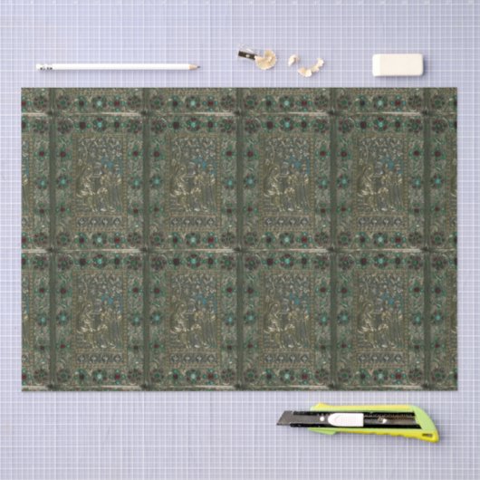 ゴスペル原稿ブックカバー出生シーンの宝石 薄葉紙 (クラフト)