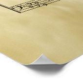 ゴスペル楽譜 ポスター (角)