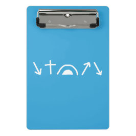 ゴスペル矢印ミニクリップボード ミニクリップボード