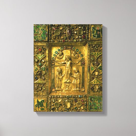 ゴスペル・カバー,ドイツ,オットニア, 11世紀(金) キャンバスプリント (正面)