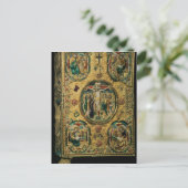 ゴスペル・カバー、金ゴールド付きレプース ポストカード (スタンド正面)