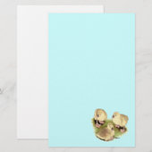 ゴスリング：アフリカのバフ 便箋 (正面/裏面)