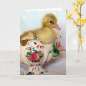 ゴスリング カード (黄色い花)