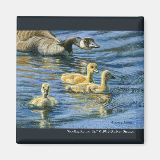 ゴスリング・ラウンドアップ マグネット (正面)