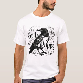 ゴス仔犬Tシャツ Tシャツ