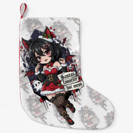 ゴス悪魔ちび娘のクリスマスクリスマス大混乱 スモールクリスマスストッキング