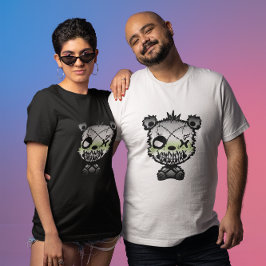 ゴス・アジェンダー・プライドフラグカラーベア Tシャツ