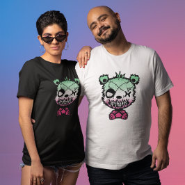 ゴス アブロセクシャル プライド フラッグ カラード ベア Tシャツ