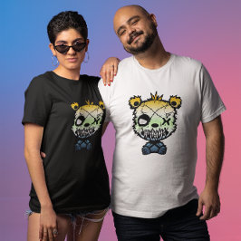ゴス・アロエース・アジェンダー・プライドフラグ・カラーベア Tシャツ