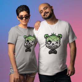ゴス・アロマンティック プライド フラッグ カラーベア Tシャツ
