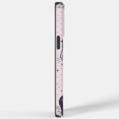 ゴス コケット 猫 スマホケース – ピンク ブラック Case-Mate iPhoneケース (裏面 / 右)