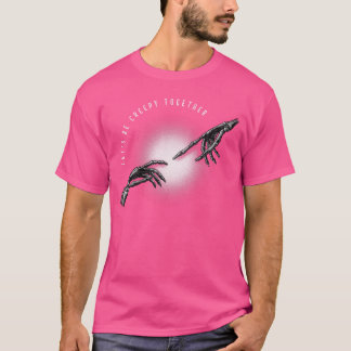 ゴス ダークアート パンク オカルト ホラー クリーピーな日常を楽しもう Tシャツ