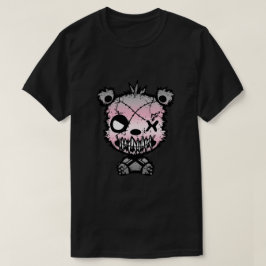 ゴス デミガール プライド フラッグ カラーのくま Tシャツ