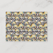 ゴス ベイビー 図書館 本のリクエスト スカル ハロウィン エンクロージャーカード (裏面)