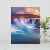 ゴズソスウォーターフォーブアイスランドスクラップブック紙 (スタンド正面)