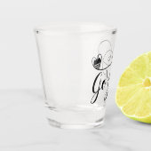 ゴゾハート国旗、ゴツィタン、ゴゾ島 ショットグラス (左)