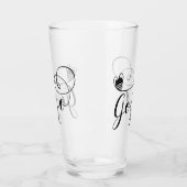 ゴゾハート国旗、ゴツィタン、ゴゾ島 タンブラーグラス (左)