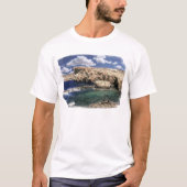 ゴゾ島のAzure Window Attraction Tシャツ (正面)