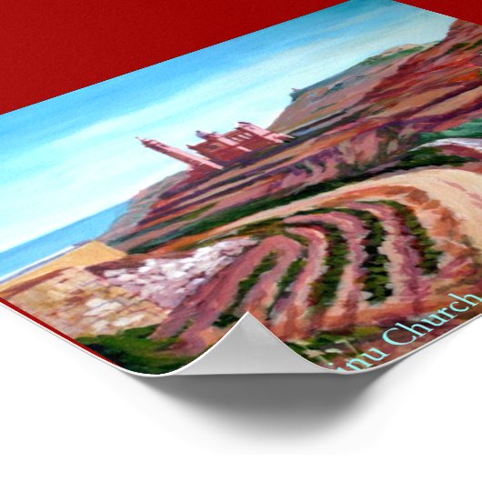 ゴゾ・タピヌ教会 ポスター (角)