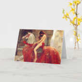 ゴダイヴァ夫人の挨拶状 カード (黄色い花)