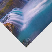 ゴダフスの滝、アイスランドの美しい風景 薄葉紙 (詳細)