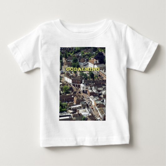 ゴダミンサリーイングランド ベビーTシャツ (正面)
