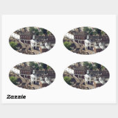 ゴダミンサリーイングランド 楕円形シール (シート)