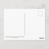 ゴダートズコリアスワチョウ ポストカード (裏面)