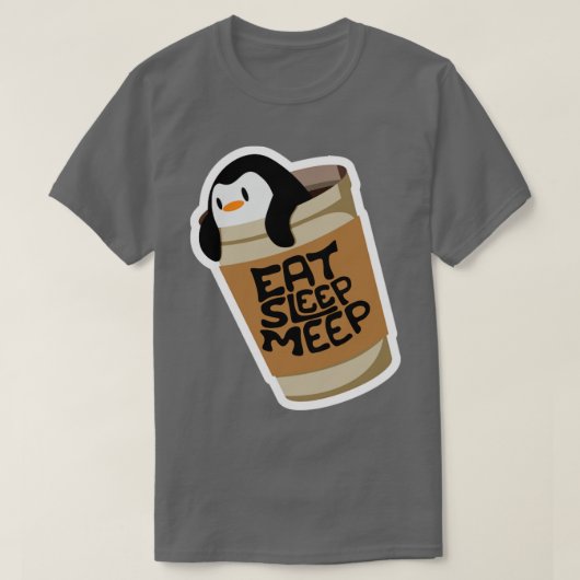 ゴッゴカップペンギン Tシャツ (デザイン正面)