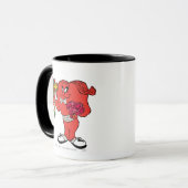 ゴッサマーとバラ マグカップ (正面左)