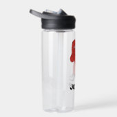 ゴッサマーのポーズ付け – 色 |名前の追加 ウォーターボトル (右面)