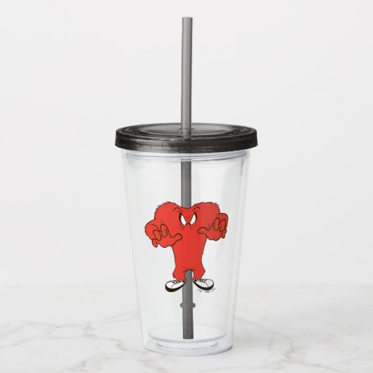 ゴッサマーの威嚇ポーズ アクリルタンブラー (正面)