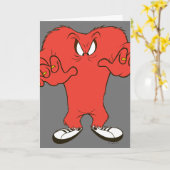 ゴッサマーの威嚇ポーズ カード (黄色い花)