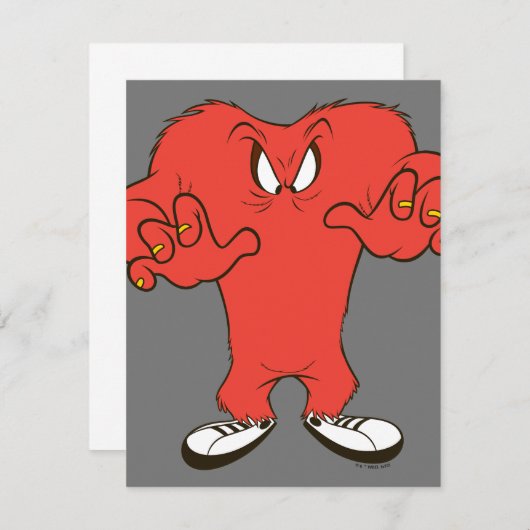 ゴッサマーの威嚇ポーズ ノートカード (正面/裏面)