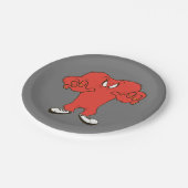 ゴッサマーの威嚇ポーズ ペーパープレート (アングル)