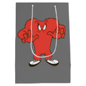 ゴッサマーの威嚇ポーズ ミディアムペーパーバッグ (裏面)