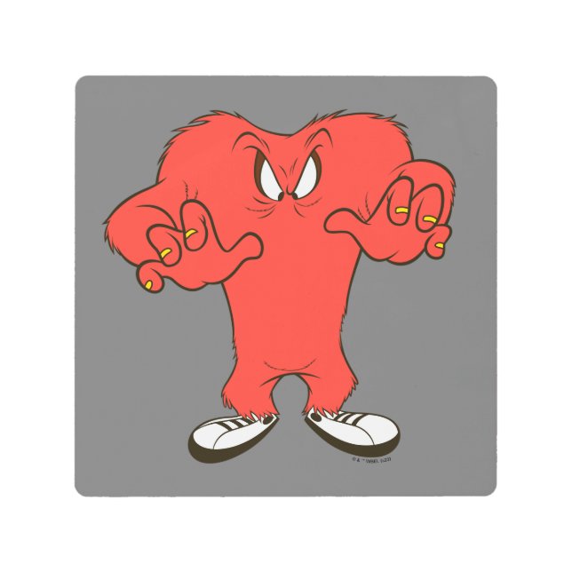 ゴッサマーの威嚇ポーズ メタルプリント (正面)