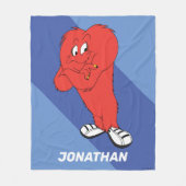 ゴッサマーポーズ – カラー フリースブランケット (正面)