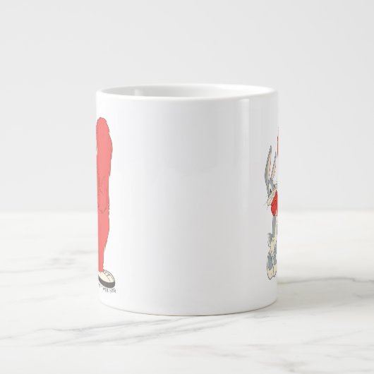 ゴッサマー持ちバグ集め™ ジャンボコーヒーマグカップ (正面)