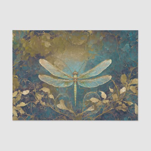 ゴッサマー・ウィングス・めまいがするドラゴンフライ 薄葉紙 (正面)