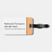 ゴッサマー・ベルホップ ラゲッジタグ (裏面横)