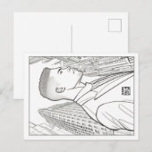 ゴッサムのボス Colouring Post Card シーズンポストカード (正面/裏面)