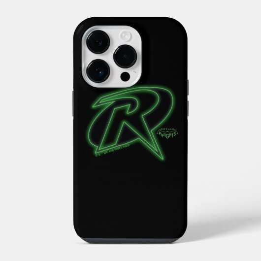ゴッサムナイツロビンロゴ iPhoneケース (裏面)