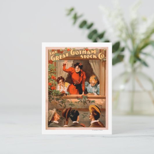 ゴッサム素晴らしストック劇場ポスター ポストカード (スタンド正面)