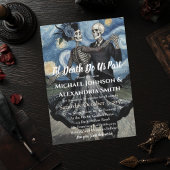 ゴッシックウェディング Til Death スケルトン ヴァンゴッホ 招待状