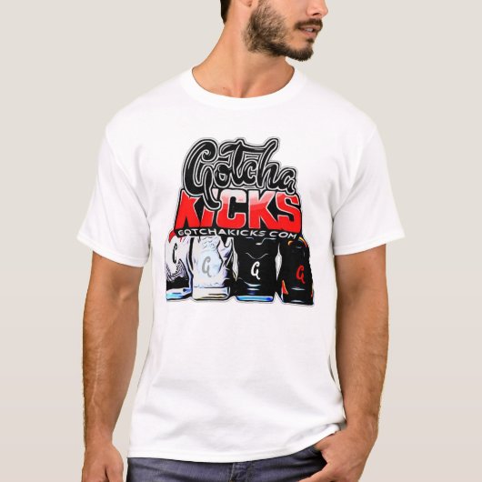 ゴッチャテ蹴ィー Tシャツ (正面)