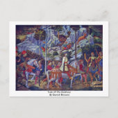 『ゴッツォーリによるエピファニーの列車』 ポストカード (正面)