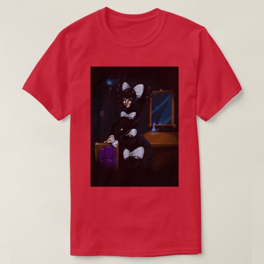 ゴッテット魔女 Tシャツ (デザイン正面)