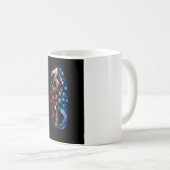 ゴッデス3Dマイクロモザイク コーヒーマグカップ (正面右)